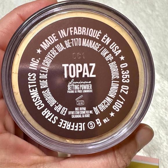 NIB Jeffree Star Magic Star Luminous Setting Powder Topaz Full Size 10g - Picture 8 of 9